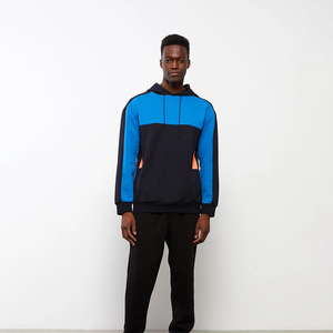 Sudadera con Capucha para Hombre, de Invierno, Tejida, a Cuadros, con Cierre, de Secado Rápido y Transpirable, Tallas Grandes, con Logotipo Personalizado, Forro Polar, Alta Calidad, MOQ Bajo - Product Image 4