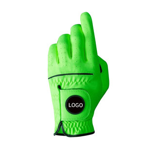 Acheter fabricant de haute qualité logo personnalisé gant de golf respirant Cabretta cuir gants de golf en peau de mouton pour hommes femme - Product Image 4