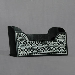 Ensemble de bureau écologique fait à la main en métal avec incrustation argentée pour la décoration de Noël et de Diwali - Product Image 3