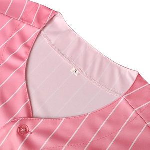 Camisetas de béisbol con botones personalizables para adultos Diseño único con características transpirables Hecho en fábrica para ropa informal - Product Image 4