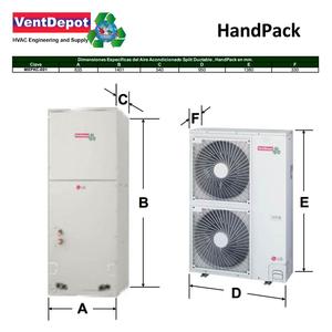 Pacchetto Unità d'Aria, MXPKC-001, 60000BTU, 5.0Ton, R - Product Image 4