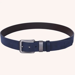 เข็มขัดหนังแท้คุณภาพพรีเมี่ยมสำหรับผู้ชายทนทานมีสไตล์ปรับได้เหมาะสำหรับสวมใส่สบายๆและเป็นทางการ - Product Image 6