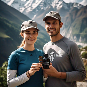 Capsules de poudre de Shilajit de haute qualité suppléments d'acide fulvique séchés au soleil organiques naturels garantie de remboursement suppléments à base de plantes