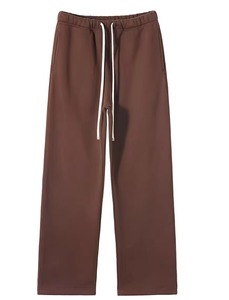 Pantalons amples pour hommes Bas personnalisés 100% coton lourd Pantalons de survêtement à jambe droite Pantalons de jogging Pantalons de survêtement pour hommes - Product Image 6