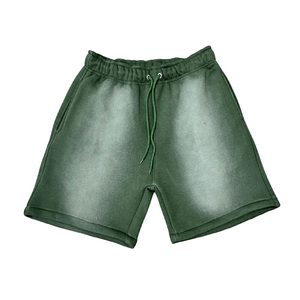 Shorts de survêtement décontractés pour homme en toile 100% coton, taille mi-haute, avec cordon de serrage, respirants, imprimé graphique tendance, légers pour l'été - Product Image 6