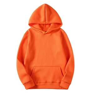 Sweat-shirt à capuche décontracté pour hommes et femmes, pull de couleur unie, personnalité de la rue, cadeaux personnalisés, bricolage personnalisé LOGO de votre marque - Product Image 1