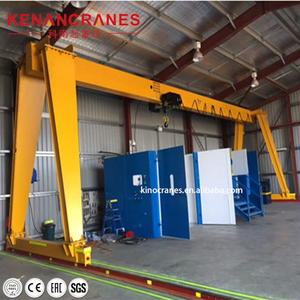 Grúa Pórtico Monoviga de 10t Montada sobre Rieles con Control Remoto Inalámbrico para Manipulación Industrial de Materiales - Product Image 3
