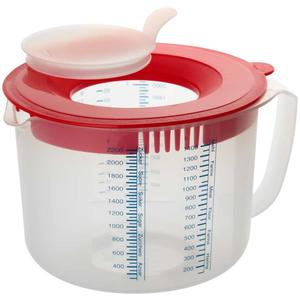 Tazón Medidor y Mezclador Dr. Oetker de 2.2 L con Protector Antisalpicaduras, Utensilio para Repostería - Product Image 3