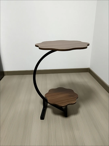 Fantastique métal salon canapé Table chevet Mini balcon chambre coin café thé Table d'appoint - Product Image 2