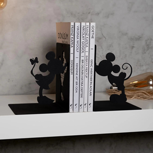 Gold Minimalist Design Hand <b>Book</b> Ends Creative Display for Contemporary Homes Modern Offices Elegant Interior Shelf India - Product Image 1