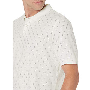 Camiseta Polo de Manga Larga de Moda de Alta Calidad con Logotipo Personalizado al por Mayor, Camiseta Polo a Rayas con Cuello, Camiseta Polo de Manga Corta para Hombre - Product Image 3