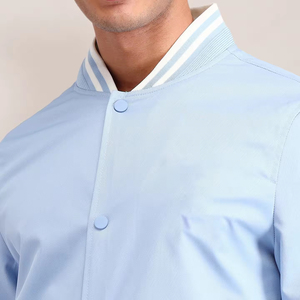 Wholesale Men's Professional Quality Slim Puffer Jacket Casual Custom Logo Outdoor Canvas Breathable Windproof - Product Image 6