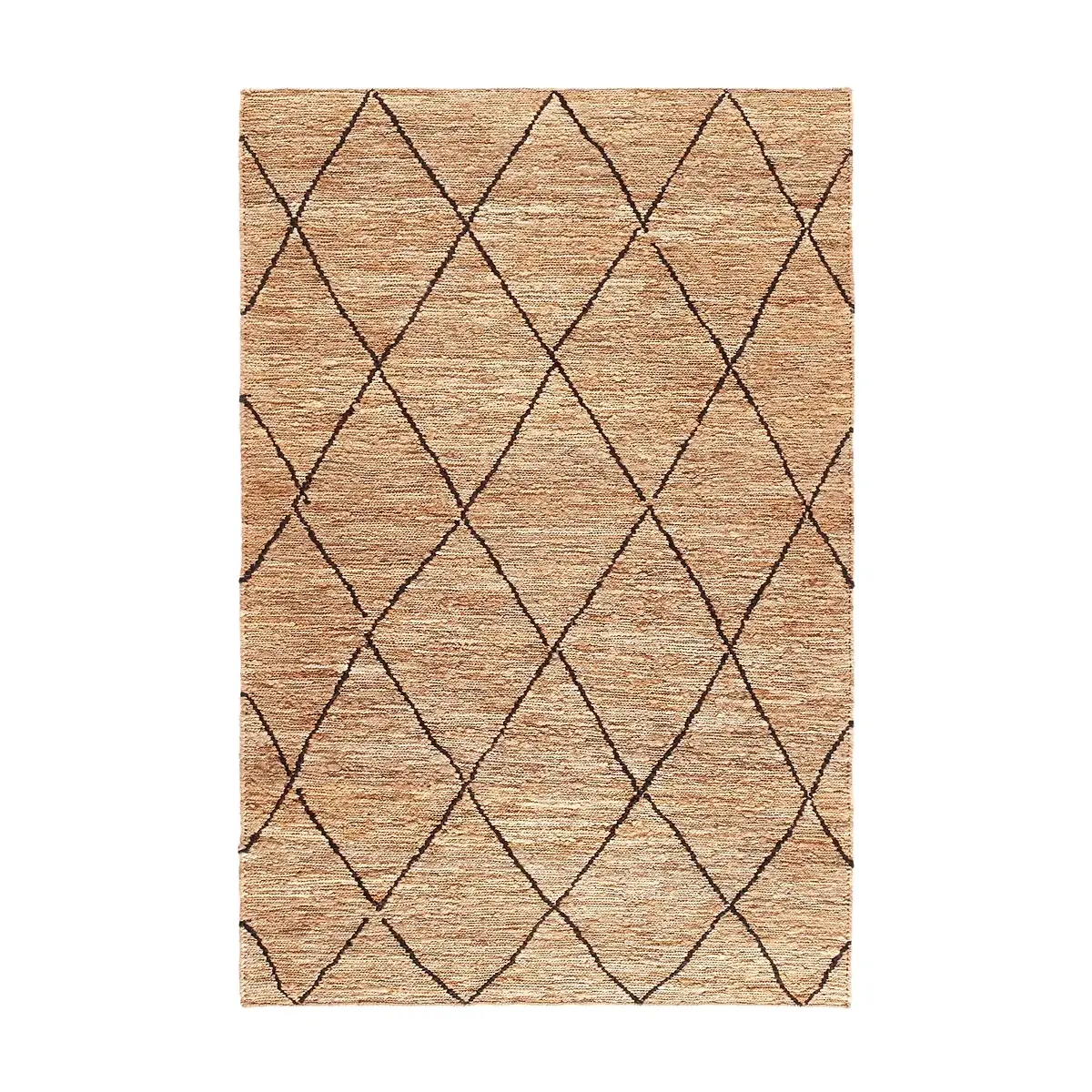 Ukuran Kustom Buatan Tangan Rami Alami Pelari Indian Rumah Dekoratif Pelari Keset Area Karpet Rami Rami Tangga Dekorasi Karpet