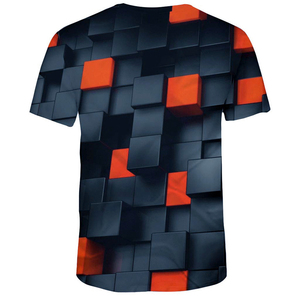 Venta caliente transpirable sublimación hombres impresión camiseta cómoda ropa de calle servicio OEM cómoda impresión camiseta hombres - Product Image 6
