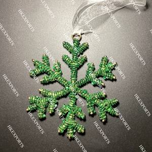 เครื่องประดับลูกปัดแขวนหลากสีทำมือเครื่องประดับต้นไม้ที่ไม่เหมือนใครสำหรับการตกแต่งเทศกาลคริสต์มาสวันหยุด - Product Image 2