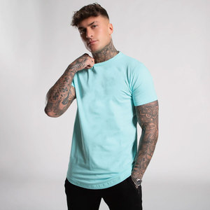 OEM personalizado cuello redondo gota hombro Streetwear Oversized pesado algodón Vintage lavado camiseta para hombres - Product Image 2