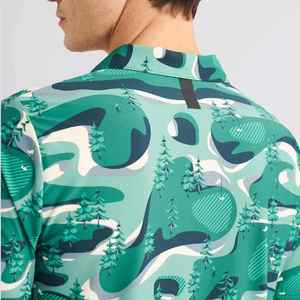 Camisa Polo de Verano Personalizada para Hombre, Diseño de Solapa de Color Sólido, Manga Corta, Logotipo Bordado, Ajuste Entallado - Product Image 4