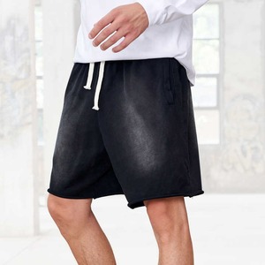 Pantalones Cortos Deportivos de Verano para Hombre, de Alta Calidad, Spandex/Algodón, con Logotipo Personalizado, Transpirables, Diseño Sólido, Estilo Casual, para Correr - Product Image 1