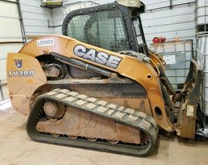 Minicargadora de orugas compacta TV380 de 2012 con motor diésel de 67 kW y bomba hidráulica, origen estadounidense, para trabajos exigentes - Product Image 1