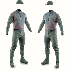 Nouvel uniforme de baseball personnalisé de style unique, uniforme de baseball et de softball de haute qualité, fabriqué sur mesure, 100% polyester - Product Image 6