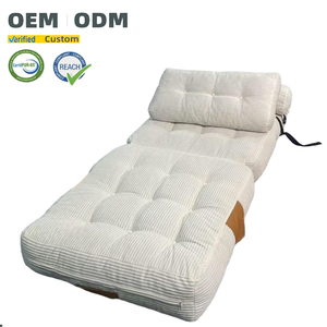 LIVACTI Divano Letto Pieghevole In Memory Foam 35D - Poltrona Trasformabile Con Cuscino - Tessuto Morbido - Taglio Singolo