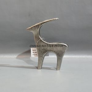 Decoración de Reno púrpura metálico de alto grado con forma de pie única y textura suave para exhibición festiva de lujo en el hogar - Product Image 5