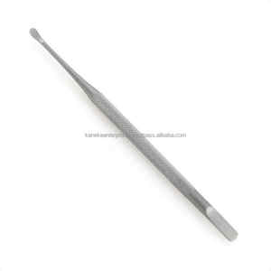 Empujador de Cutículas de Acero Inoxidable de Doble Extremo, Estándar Europeo, Antideslizante, Reutilizable, Herramienta de Manicura Duradera para Limpieza de Uñas - Product Image 5