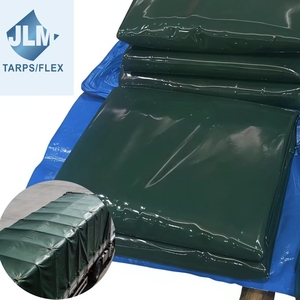 Vinyle polyester enduit PVC 550-650 GSM pour bâche de <span class=keywords><strong>camion</strong></span>, haute résistance à la déchirure, anti-UV, imperméable, Lona <span class=keywords><strong>Camion</strong></span> - Product Image 1