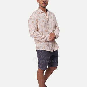 Custom Design Casual All Size High Quality Acid Wash <b>Men</b> <b>Shorts</b> Elastic Waist Cotton Quick Dry Breathable - Product Image 4