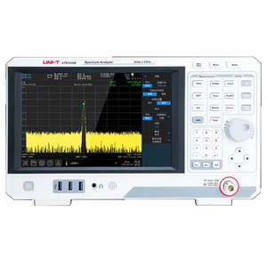 UNI-<b>T</b> UTS1032T 10.1 Inch Touch Screen Spectrum Analyzer 9 KHz-3.2 GHz with -98dBc/Hz RBW and 1Hz-1MHz <b>Tracking</b> Source - Product Image 2