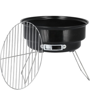 TOURIST GRILL FOLDABLE ROUND CHARCOAL PORTABLE MINI GRILL - Product Image 2