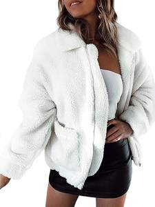Chaqueta Sherpa Elegante para Mujer 2026, Colores Personalizados, Ajuste Regular, Forro de Poliéster Duradero, Diseño de Bolsillo Tejido, OEM - Product Image 5