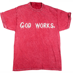 <b>Brown</b> Short Sleeve T-shirt Personalized Blank Distressed T Shirts Label Plain Mineral Wash <b>Tie</b>-dyed Tee Shirts T-shirt for <b>men</b> - Product Image 4