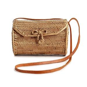 กระเป๋าคลัทช์ทำมือจากหวาย ราคาส่งสุดคุ้ม กระเป๋าถือและคลัทช์ใยธรรมชาติรักษ์โลก - Product Image 2