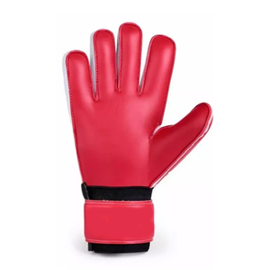 Gants de gardien de but en cuir du Pakistan personnalisés en couleur rouge et blanche Gants de gardien de but de sports de plein air à la mode pour hommes - Product Image 6