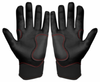 Guantes de Béisbol de Cuero Hechos a Medida, Agarre Profesional, Cierre de Gancho y Bucle Antideslizante, Ligeros, Duraderos, Tamaños Personalizables para