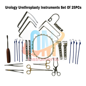 Juego de Instrumentos de Uretroplastia Urológica de 25 Piezas, Instrumentos Quirúrgicos Premium Reutilizables de Acero Inoxidable de Alta Calidad con Certificación CE - Product Image 6