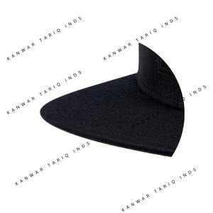 Nueva moda invierno cálido gorro para correr de alta calidad 100% tela de lana de algodón tamaño personalizado 5 paneles gorro para adultos para viajes - Product Image 2