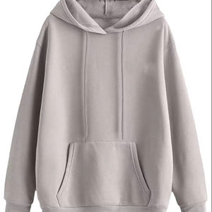 Alta calidad de peso pesado 100% algodón en blanco de gran tamaño pulóver sudaderas con capucha térmica diseño de logotipo personalizado hombres pulóver bolsillo de lana - Product Image 1