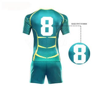 Comfortable Rugby Uniform Half Sleeves Rugby Uniform Hot Sale <b>Cheap</b> Price Rugby Uniform for Sale - Product Image 4