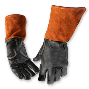 ถุงมือเชื่อมทิคสำหรับผู้ใหญ่ทุกเพศ, ถุงมือเชื่อมหนังวัวนิ้วหัวแม่มือหนังวัว - Product Image 1