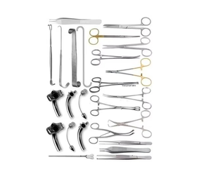 Open Heart Orthopedic <b>Veterinary</b> Surgical <b>Instrument</b> Set for Laparoscopy Reusable Manual Stainless Steel CE Certified - Product Image 3