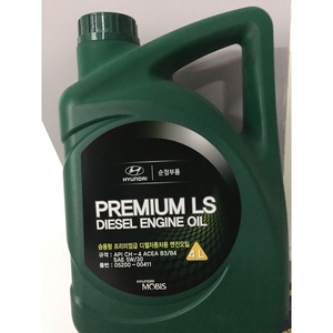 05200-00411 Diesel, 5W-30/B3/B4/B3/B4, 'PREMIUM LS' [Hyundai Kia / Mobis] - Product Image 4