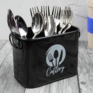 Meilleur design Organisateur de couverts avec poignée pour la maison Cuisine Ware Party Couverts Organisateur de table Super qualité - Product Image 2