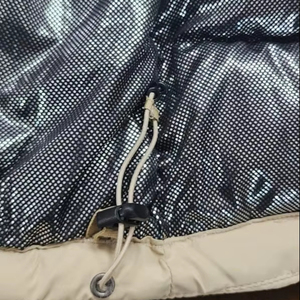 Abrigo acolchado resistente al agua ligero con estilo de calle para hombre, chaqueta acolchada de invierno, cuello con capucha para ropa informal al aire libre - Product Image 3