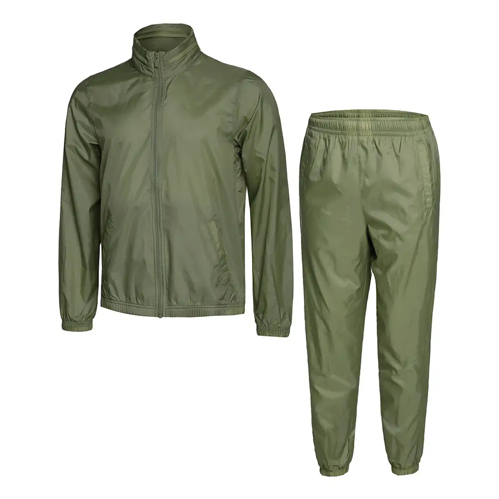 Tuta leggera in Nylon impermeabile recentemente consigliata set di tute da Jogging con giacca a vento Soft Shell da uomo di alta qualità