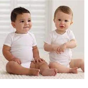 Vente en gros sur mesure Barboteuses 100% coton biologique pour bébé Vêtements pour nouveau-né - Product Image 3