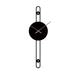 Long Unique <b>Wall</b> <b>Clock</b> Metal Large Long Decorative <b>Design</b> Modern <b>Wall</b> <b>Clock</b> <b>Wall</b> Watch Modern Metal Unique Home and Living - Product Image 1