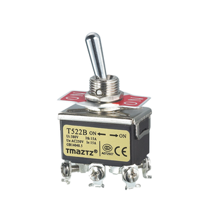 Interruptor de Palanca Dirui DIRUI-2026 3P Encendido/Apagado/Encendido con Terminal de Tornillo para Control de Instrumentos - Product Image 2