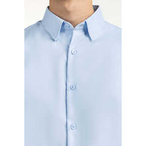 Camisas Casuales para Hombre, 100% Algodón Popelina, Doble Botonadura, Corte Regular, Talla XL, para Oficina o Temporada de Verano - Product Image 5